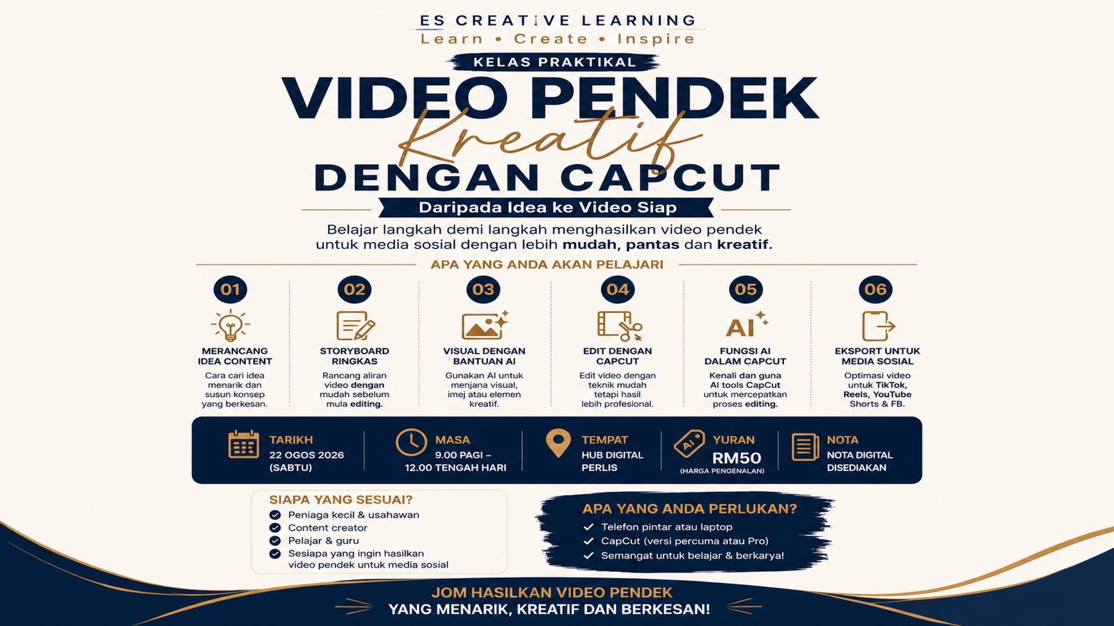 Video Pendek Kreatif dengan CapCut
