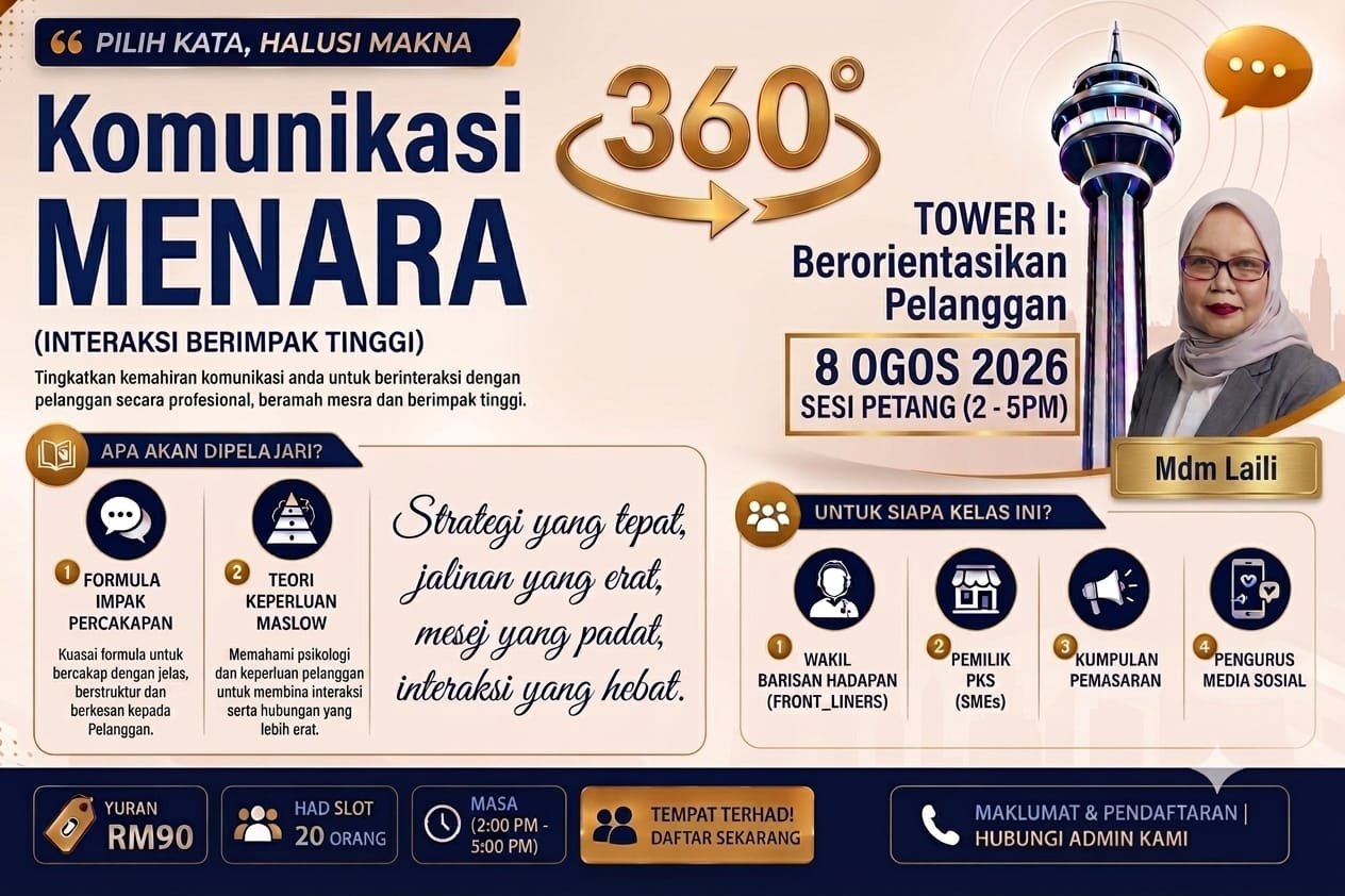 Komunikasi 360-Merajakan Pelanggan